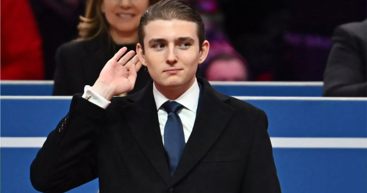 What Did Barron Say to Biden